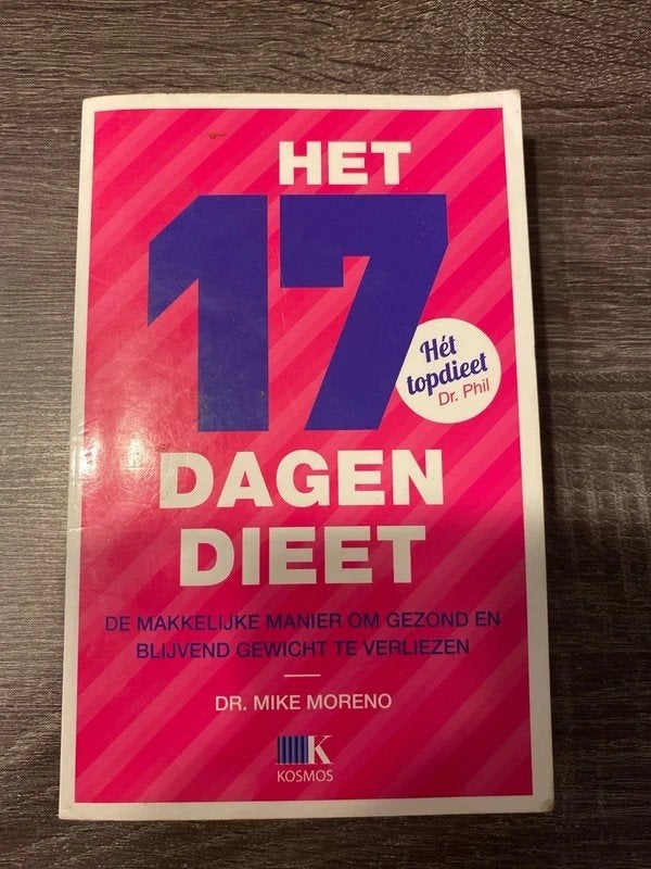 Het 17 Dagen Dieet - Dr. Mike Moreno, Ophalen of Verzenden, Zo goed als nieuw, Dieet en Voeding, Dr. Mike Moreno