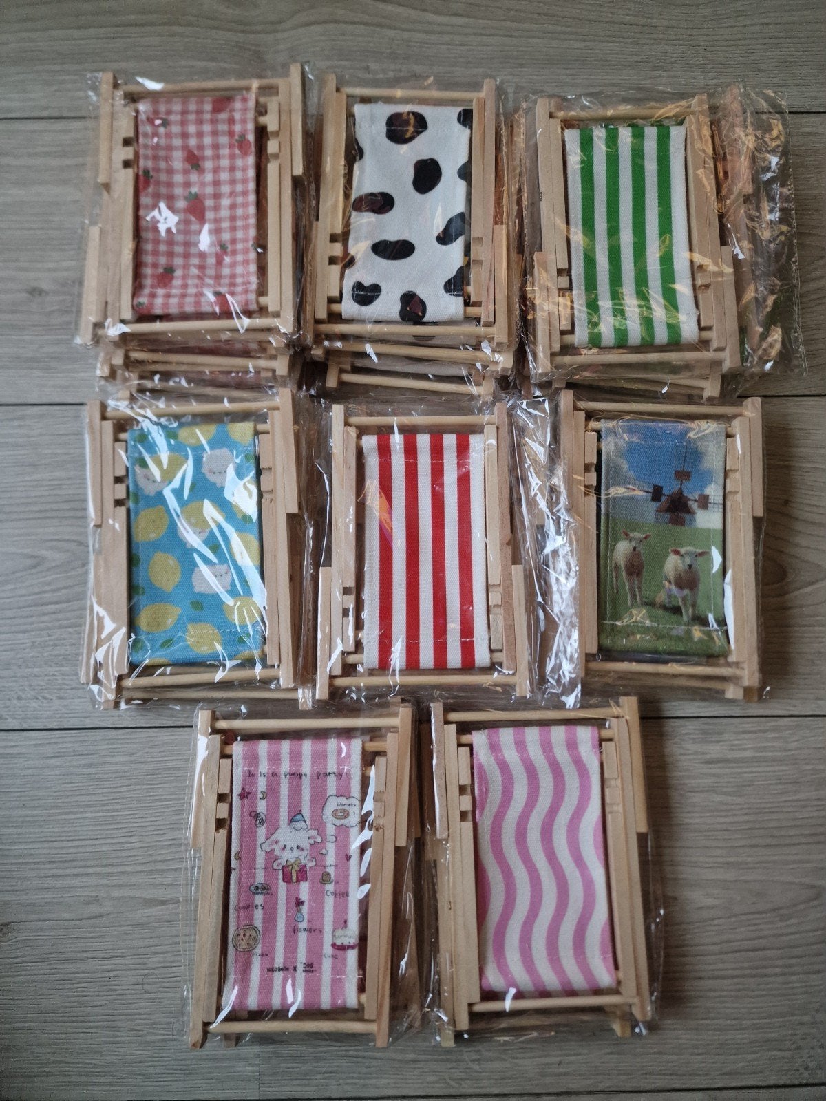 31 Mini Strandstoel Telefoonhouder -Leuke Decoratie & Cadeau, Ophalen of Verzenden, Nieuw, Telefoonhanger of Accessoire, Universeel