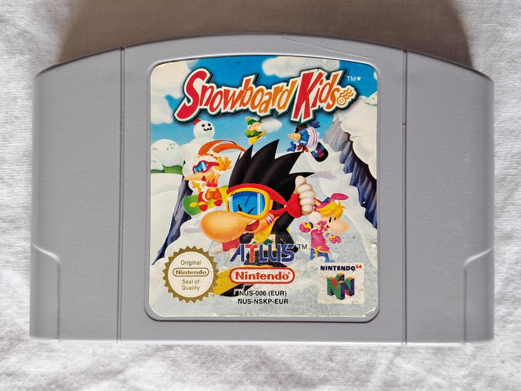Snowboard Kids - Nintendo 64, Spelcomputers en Games, Games | Nintendo 64, Gebruikt, Verzenden, Racen en Vliegen, Eén computer