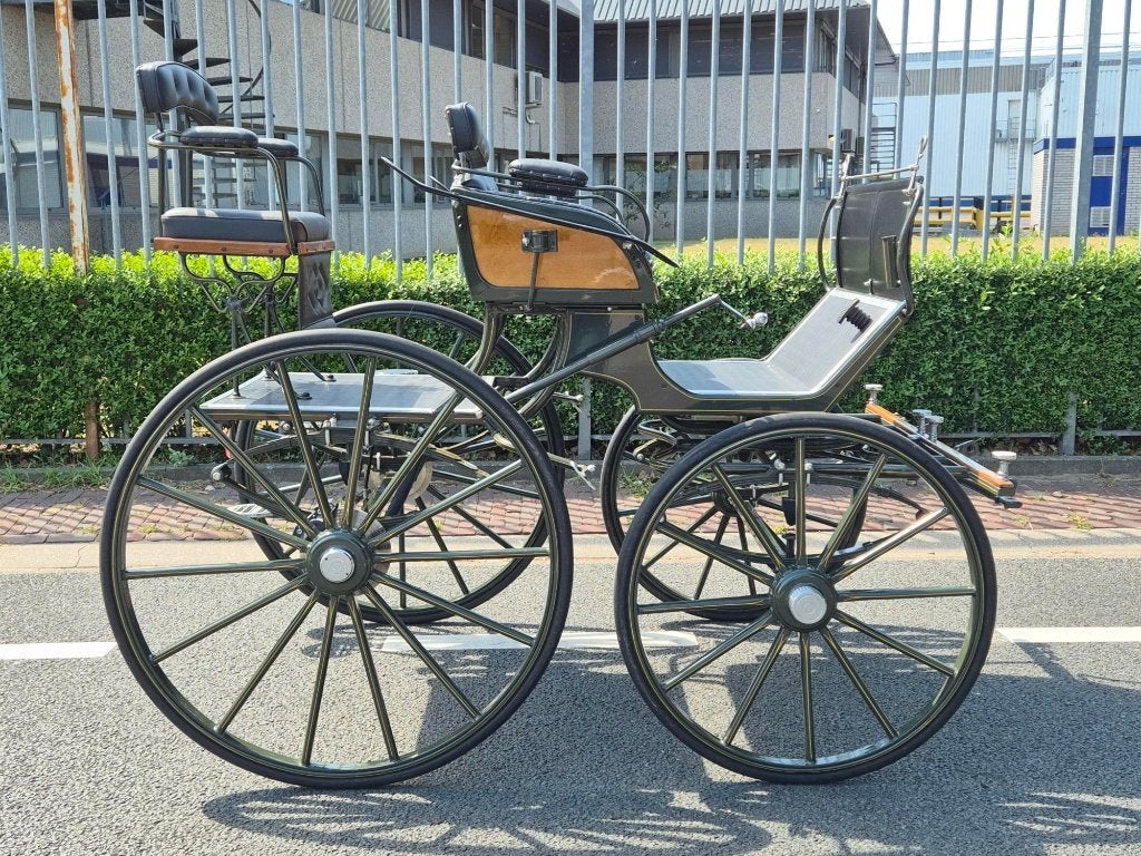 Glinkowski spider / presentatiewagen, Dieren en Toebehoren, Rijtuigen en Koetsen, Zo goed als nieuw, Paard