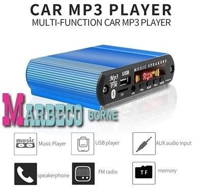 Bluetooth, MP3 speler, FM radio in aluminium behuizing, Diversen, Overige typen, Nieuw, Info@marbeco.nl