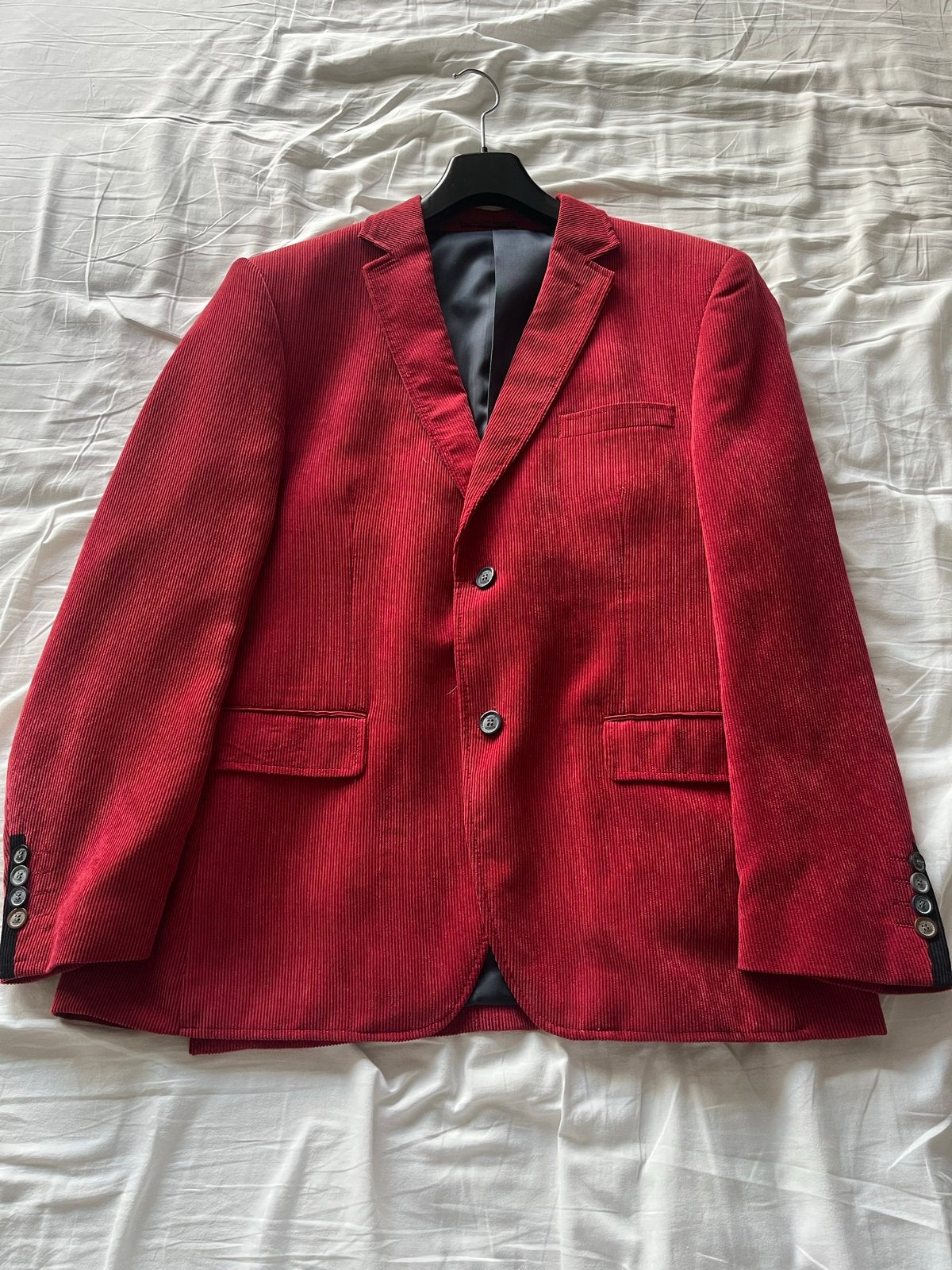 Rode Colbert - Bartlett & Walker maat 26, Kleding | Heren, Ophalen of Verzenden, Zo goed als nieuw, Overige maten, Rood