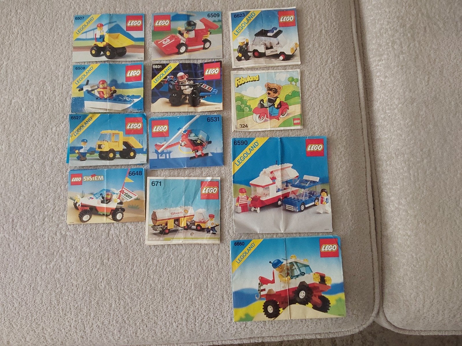 Lego Instructieboekjes - Diverse Sets (Jaren '80/'90), Gebruikt, Lego, Accessoire, Ophalen of Verzenden