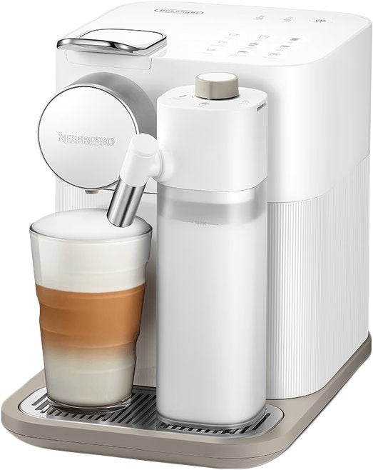 De'Longhi Nespresso Gran Lattissima EN640.W Wit, Stoompijpje, Koffiepads en cups, Koffiemachine, Ophalen of Verzenden