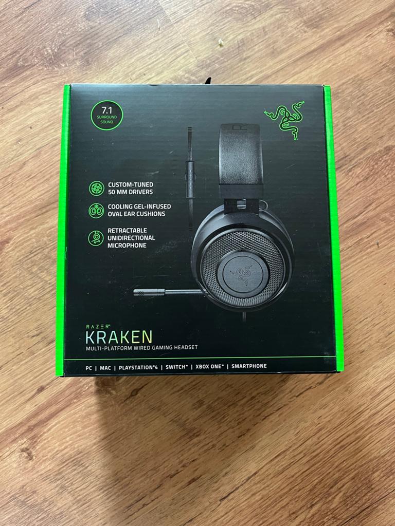 Razer Kraken Multi-Platform Bedrade Gaming Headset, Audio, Tv en Foto, Koptelefoons, Ophalen of Verzenden, Zo goed als nieuw, Overige merken