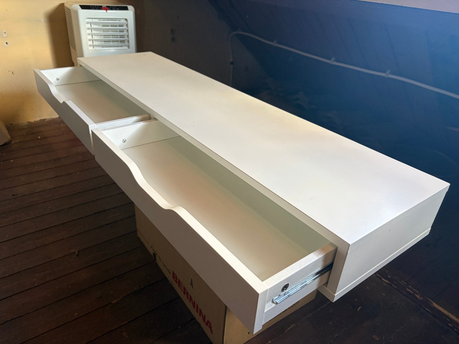 IKEA EKBY ALEX, Ophalen, 100 tot 150 cm, 1 of 2 laden, Minder dan 100 cm