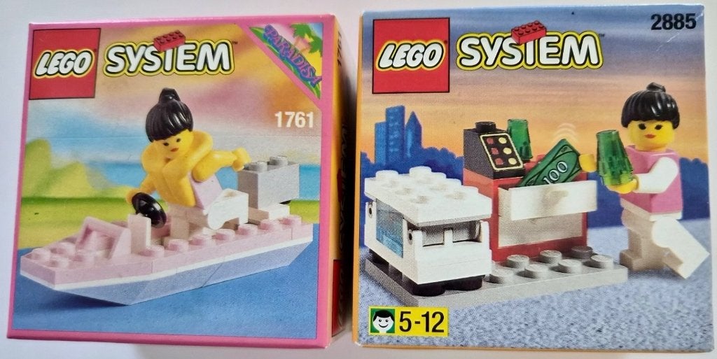 Lego System 1761 en 2885 - Nieuw!, Lego, Nieuw, Ophalen of Verzenden, Complete set