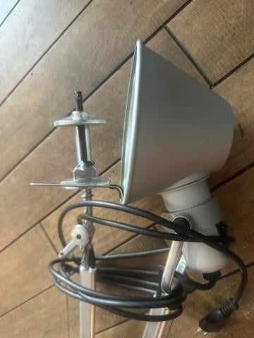 2x Artemide Tolomeo klemlamp voor bureau, lengte 1 meter, Ophalen, Design, Zo goed als nieuw, Metaal