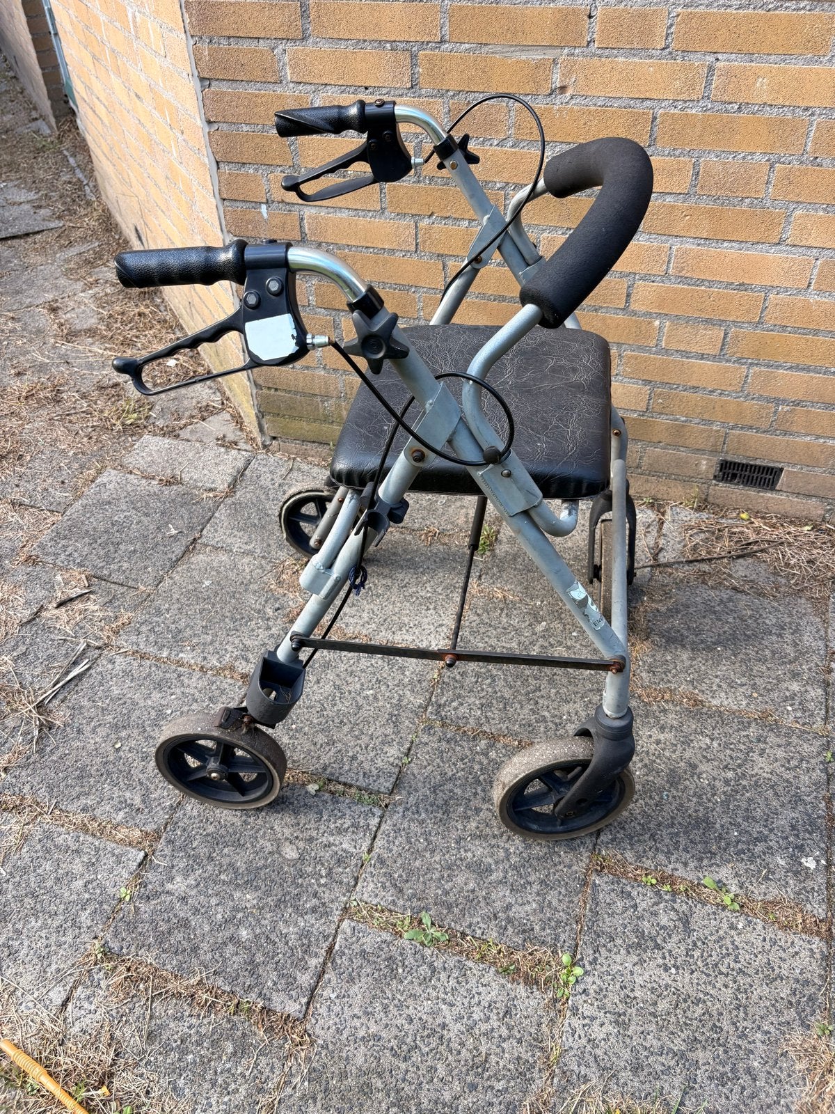Opvouwbare, Inklapbare, stevige rollator, Diversen, Ophalen of Verzenden, Opvouwbaar, Gebruikt