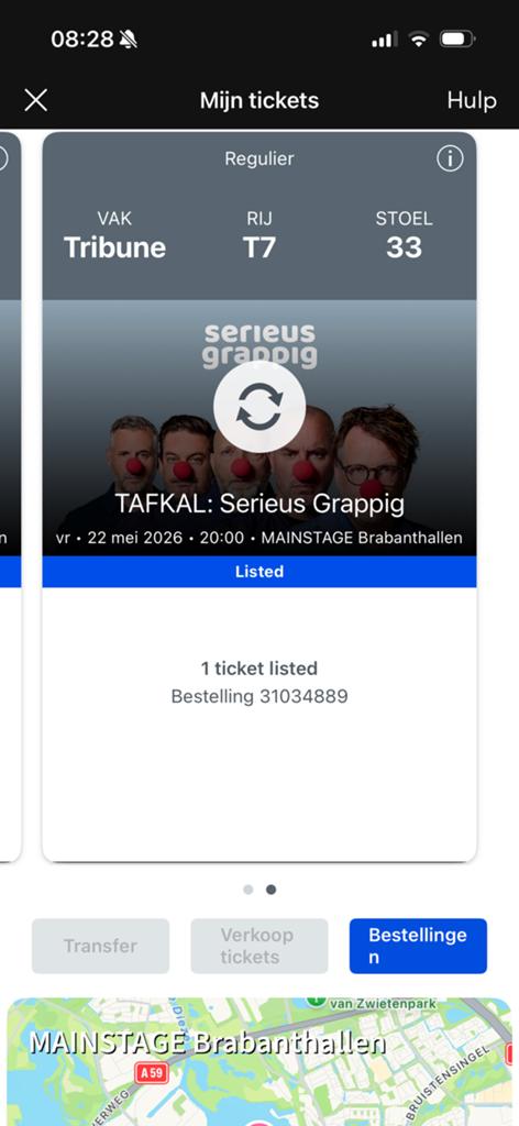 Tafkal 22 mei Brabanthallen Den Bosch, Twee personen, Mei