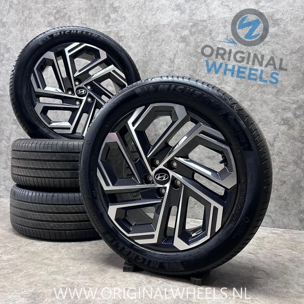 19 inch originele velgen + zomerbanden Hyundai Tucson, Auto-onderdelen, Banden en Velgen