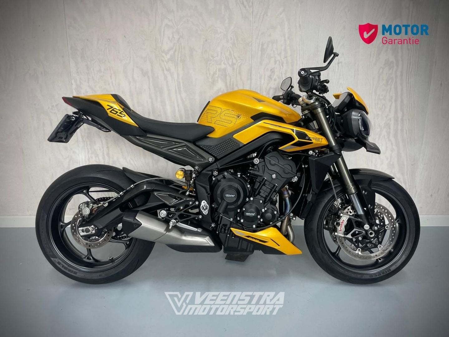 *VERKOCHT* TRIUMPH STREET TRIPLE 765 RS (bj 2023) Fabrieks G, Motorrijbewijs A, Bedrijf, 765 cc, Meer dan 35 kW