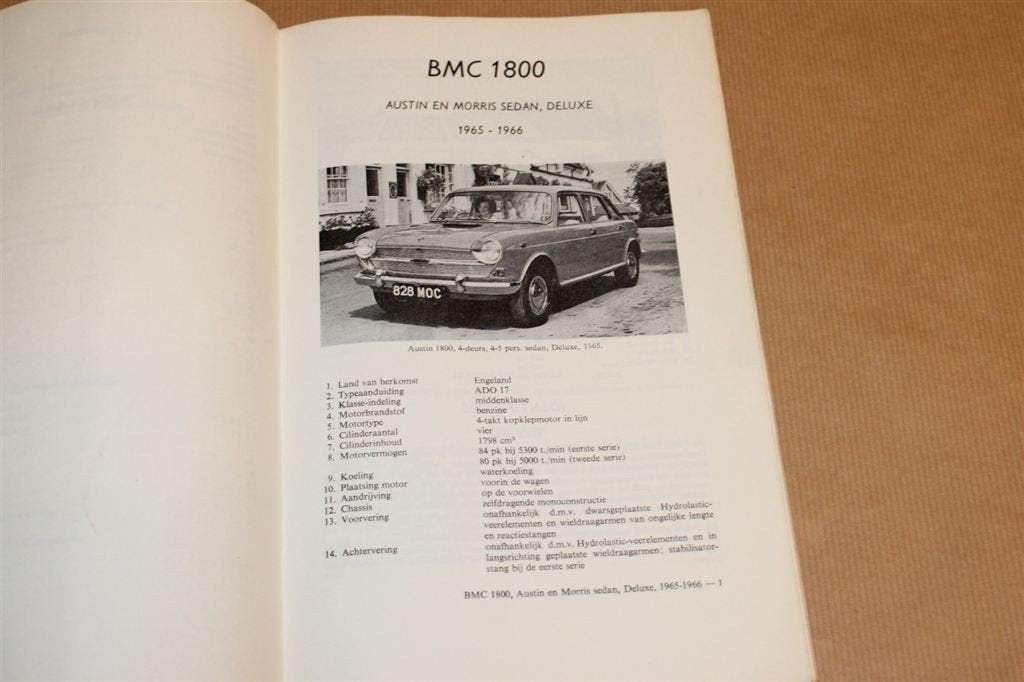 Vraagbaak BMC 1800 [Austin Morris] - 1967, Ophalen of Verzenden
