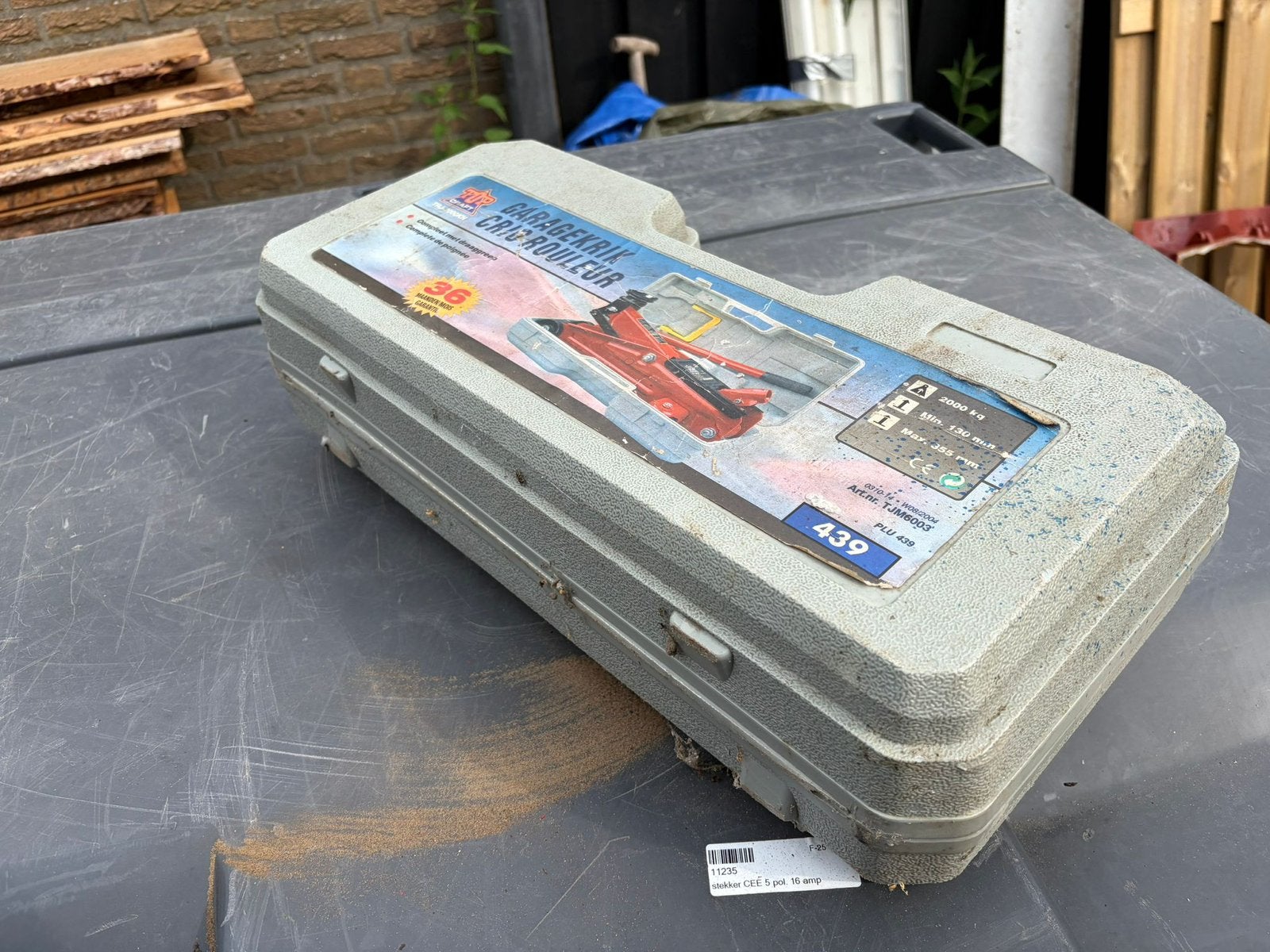 Auto krik, Auto diversen, Ophalen of Verzenden, Zo goed als nieuw, Hydraulisch, Garagekrik