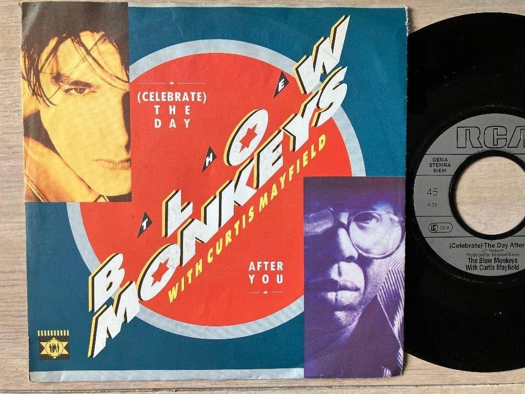 The Blow Monkeys with Curtis Mayfield, 7 inch, Ophalen of Verzenden, Zo goed als nieuw, Overige typen