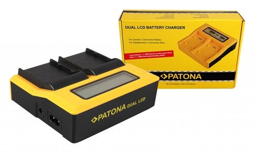 Dual LCD USB Charger Canon EOS C200 PL C300 Mark II, Verzenden, Nieuw
