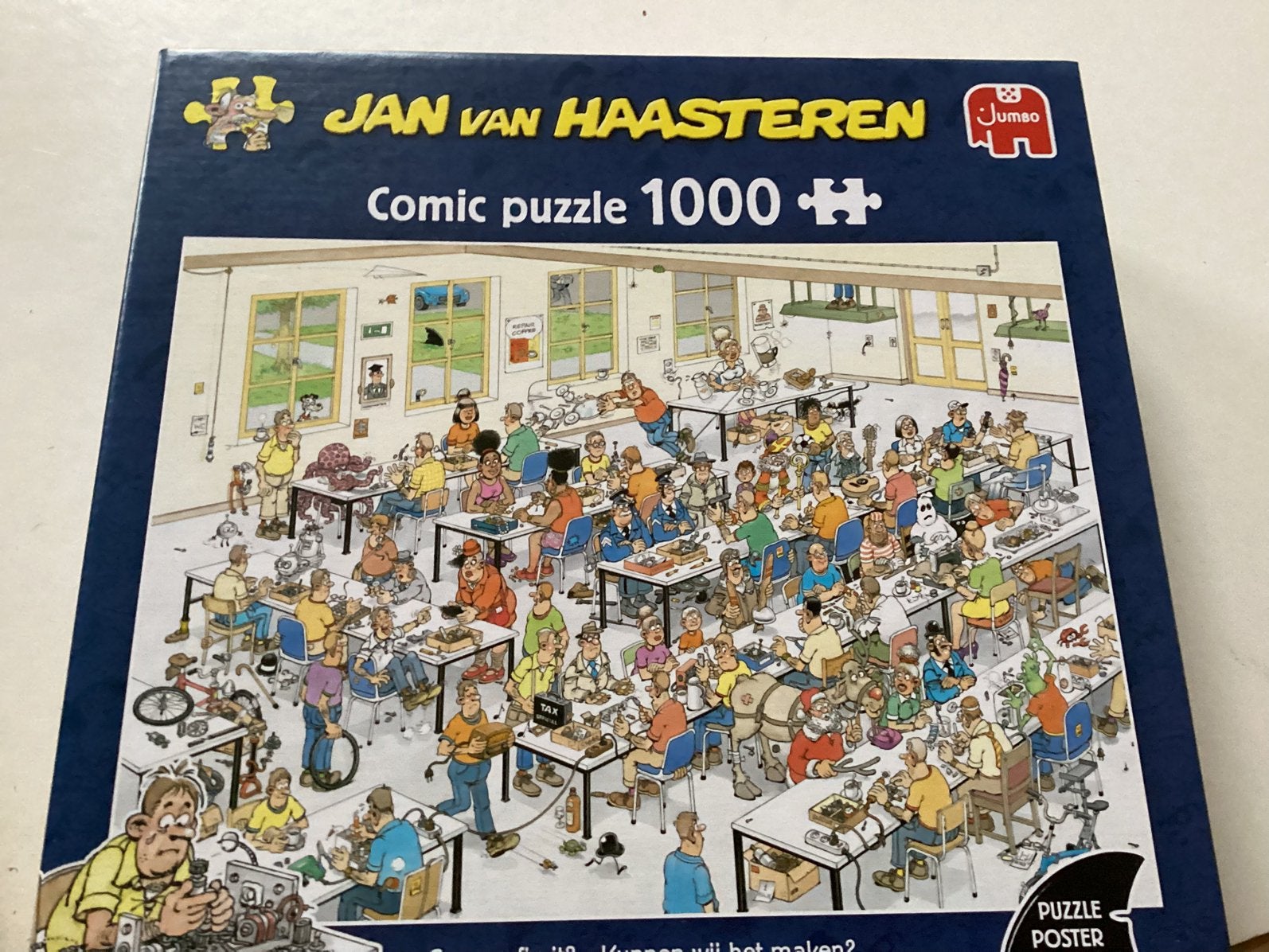 Jan van Haasteren, Hobby en Vrije tijd, Ophalen, 500 t/m 1500 stukjes, Zo goed als nieuw