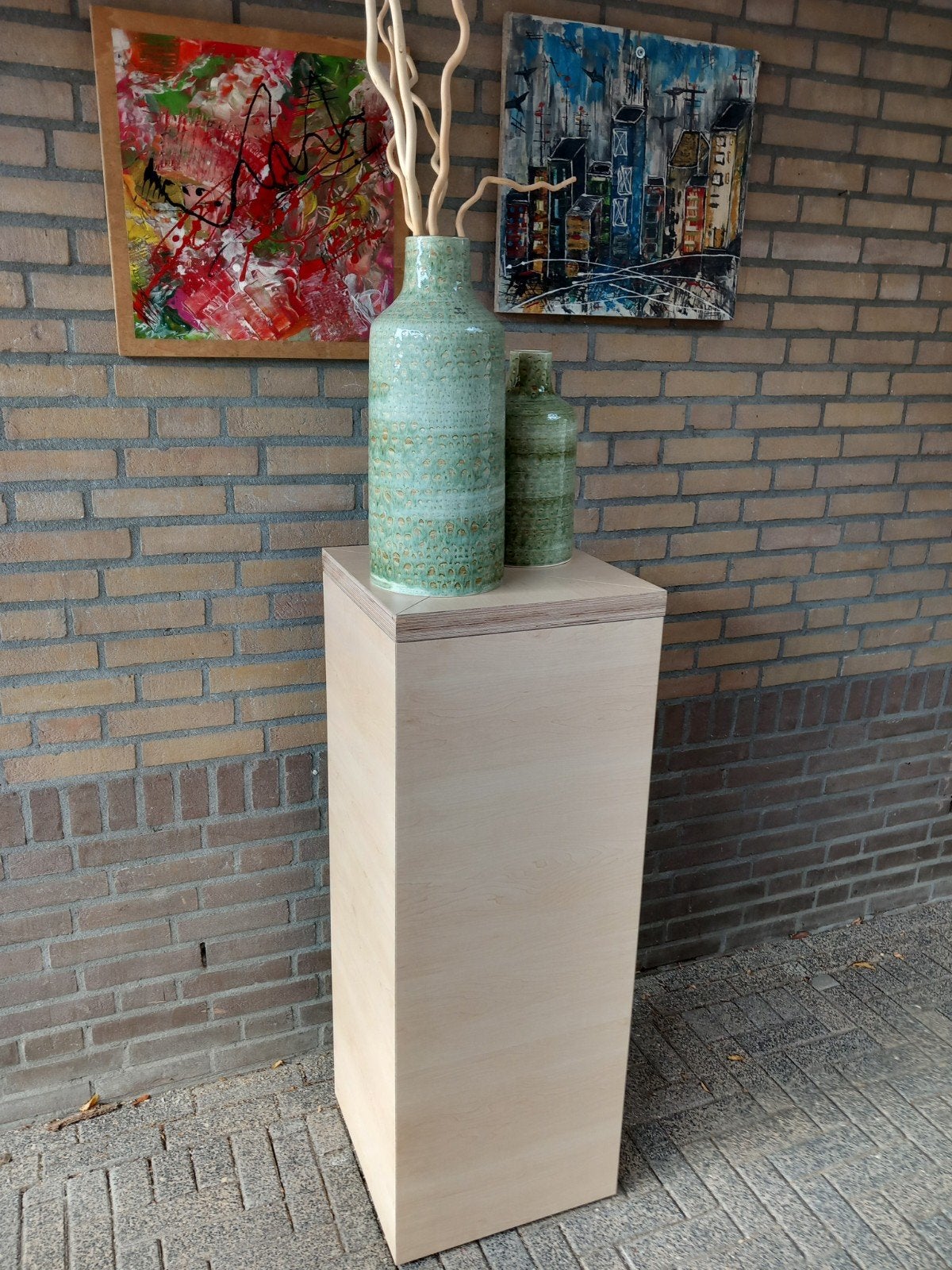 zuilen sokkels, Ophalen, Nieuw