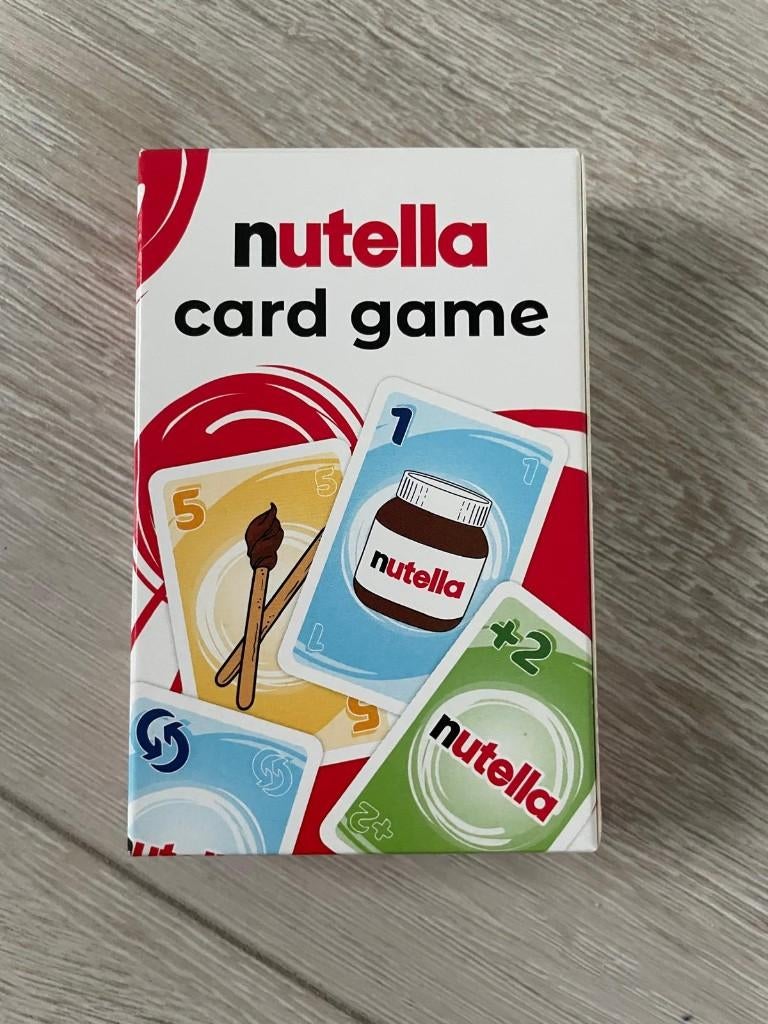Nutella card game nieuw in de verpakking, Een of twee spelers, Ophalen of Verzenden, Nieuw