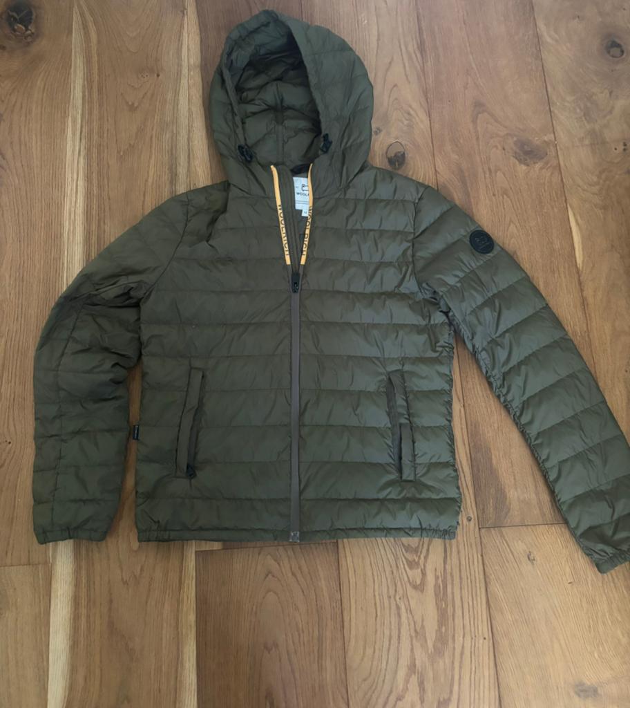 Zomerjas jongens Woolrich, Ophalen of Verzenden, Zo goed als nieuw, Overige maten, Groen