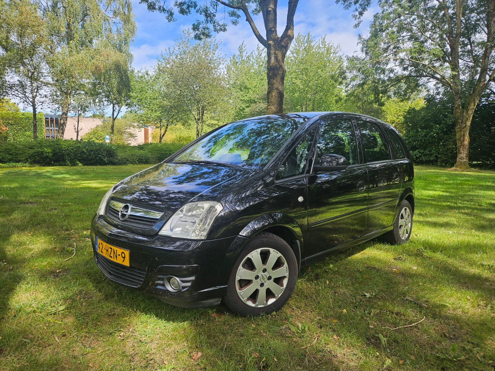 Opel Meriva 1.6 APK | TREKHAAK | CRUISE | AIRCO | INRUIL MOG, Voorwielaandrijving, Zwart, 4 cilinders, Zwart