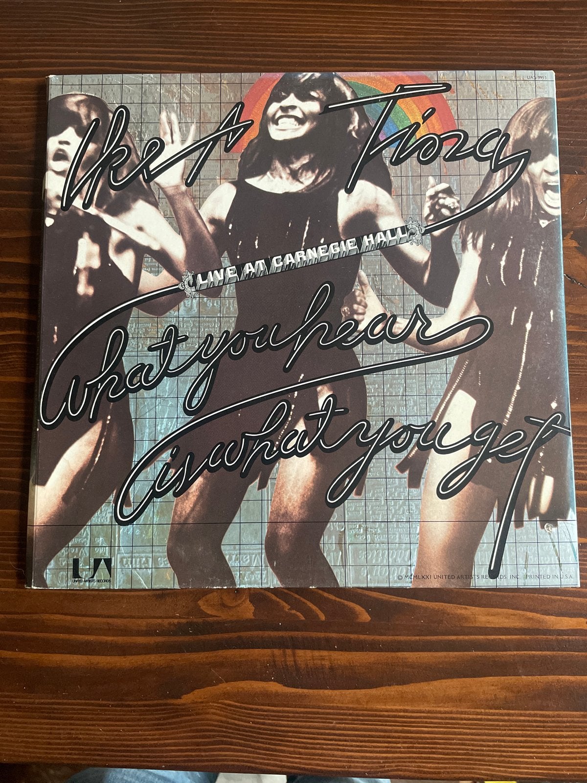 Ike & Tina Turner - What You Hear Is What You Get (Live), Gebruikt, Overige genres, Ophalen of Verzenden, 12 inch