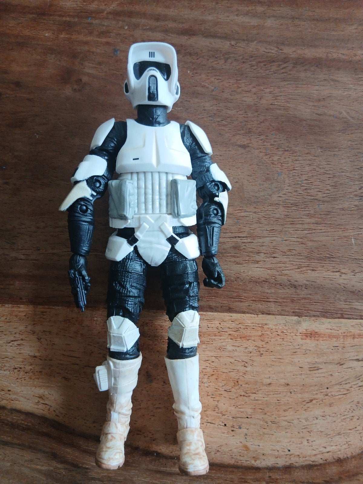 Star Wars the black series Scout Trooper actiefiguur, Verzamelen, Ophalen of Verzenden, Zo goed als nieuw, Actiefiguurtje