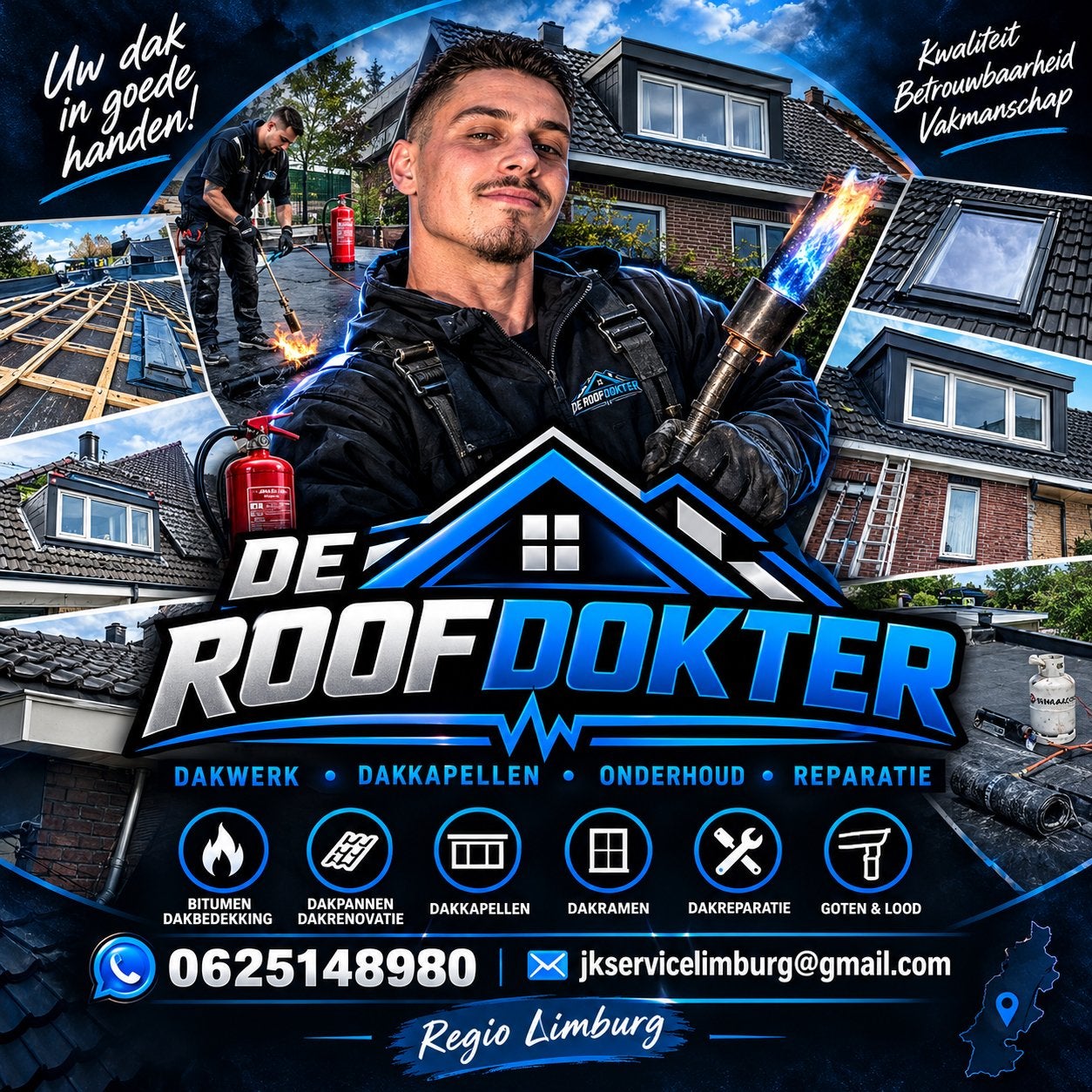 Dakdekker 24/7 voor spoed