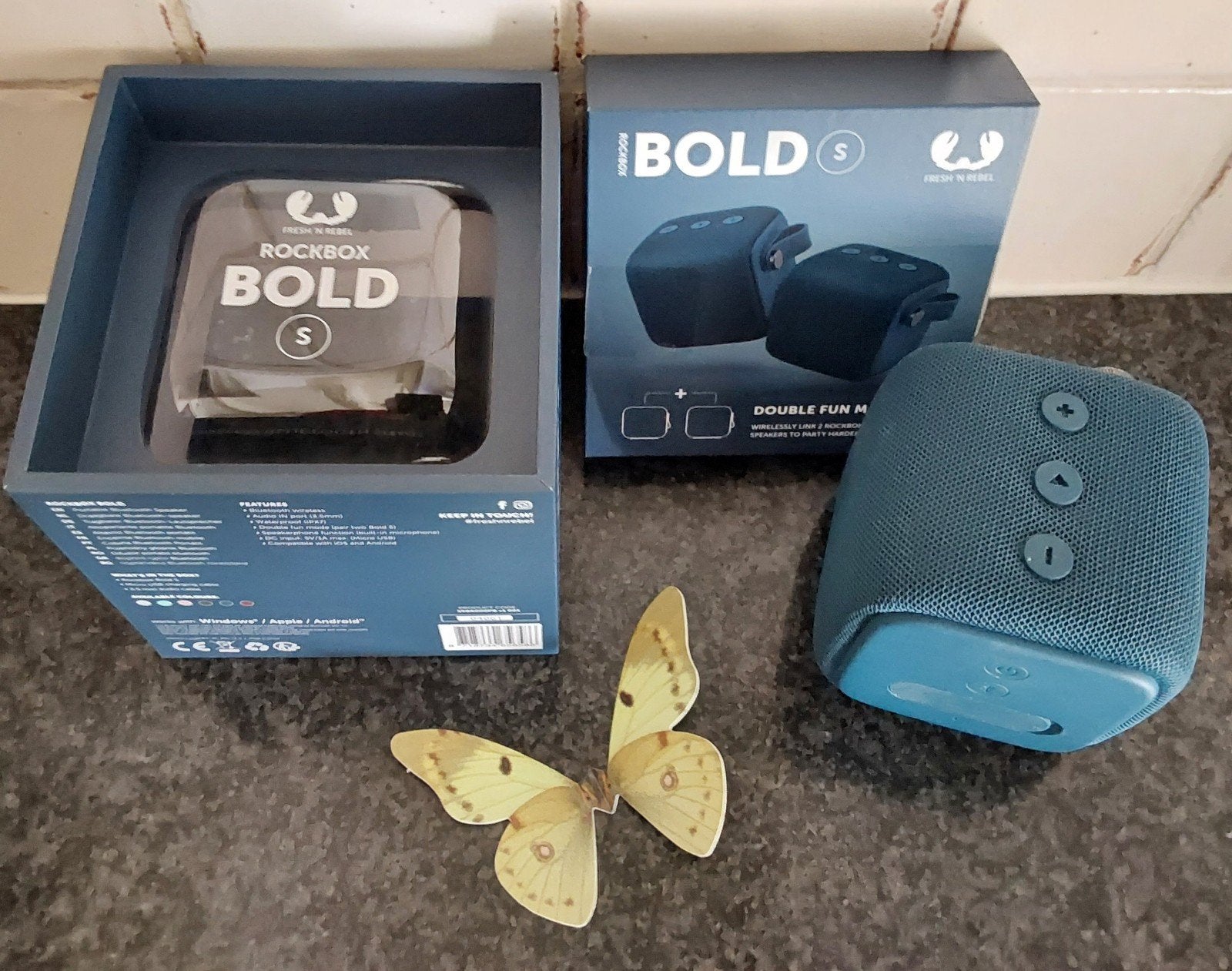 Fresh 'n Rebel Rockbox Bold S - Nieuw en Waterdicht, Nieuw, Ophalen of Verzenden, Draagbare speaker, Minder dan 60 watt