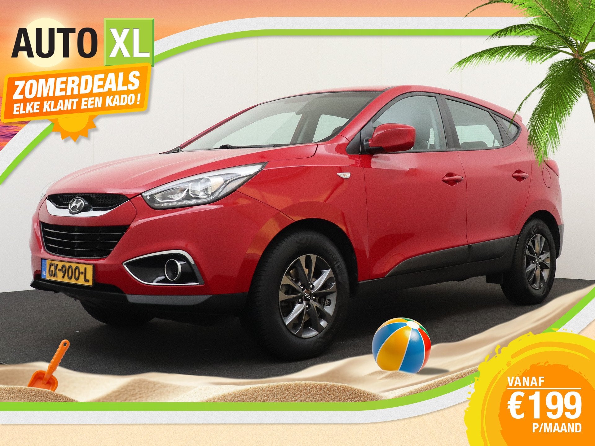 Hyundai ix35 1.6 GDI 135 PK i-Drive Airco 16'LMV (bj 2015), Voorwielaandrijving, 4 cilinders, Electronic Stability Program (ESP)