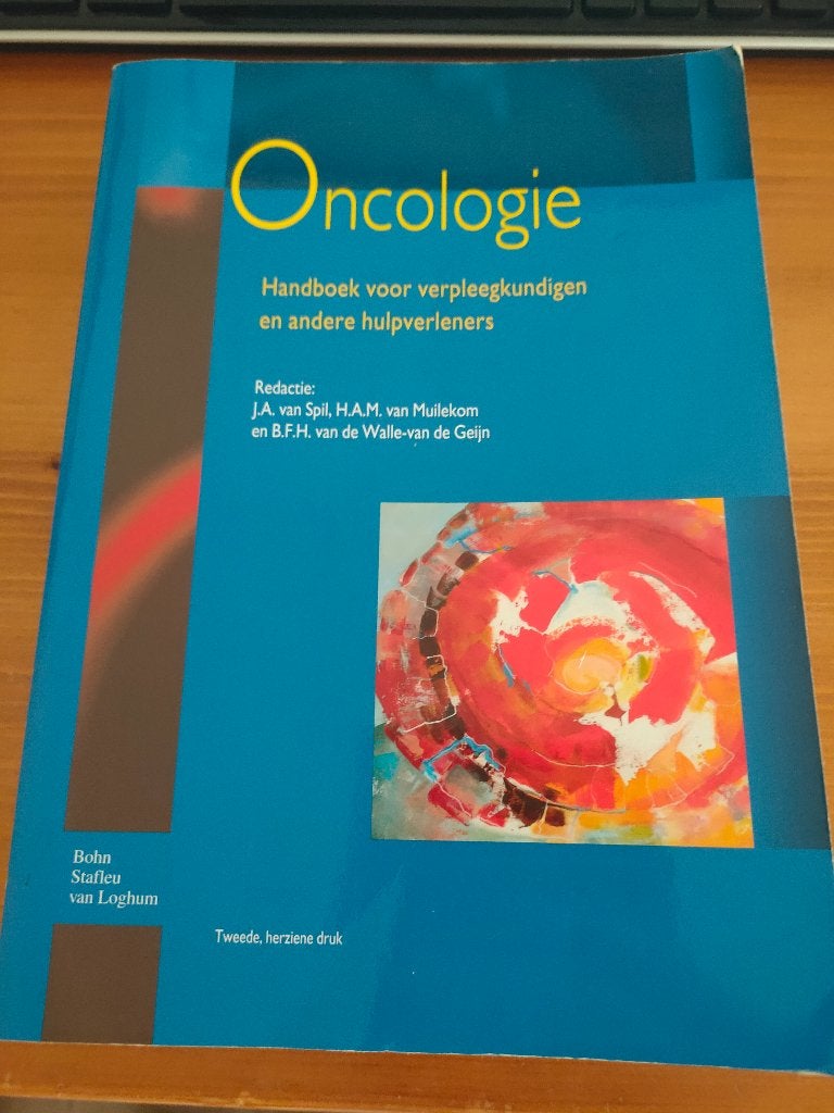 Oncologie handboek voor verpleegkundigen en andere hulpverl, Ophalen of Verzenden, Beta, Gelezen, HBO