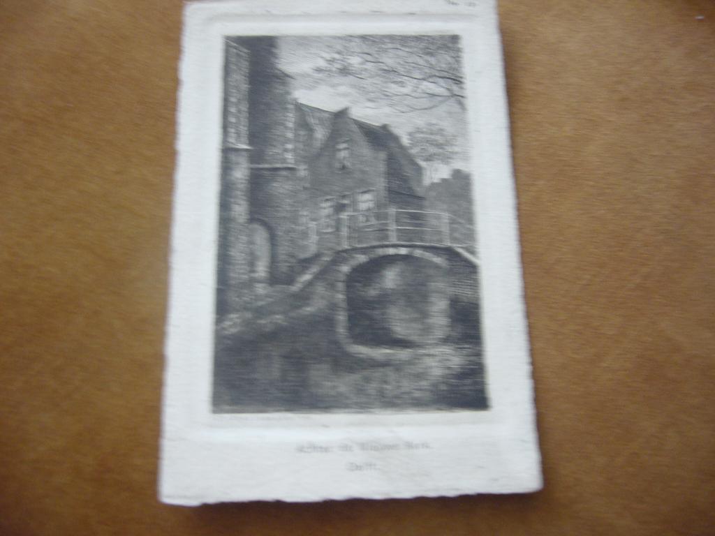 DELFT  =  ACHTER DE NIEUWE KERK  BRIEFKAART, Ophalen of Verzenden, Voor 1920, Ongelopen, Zuid-Holland