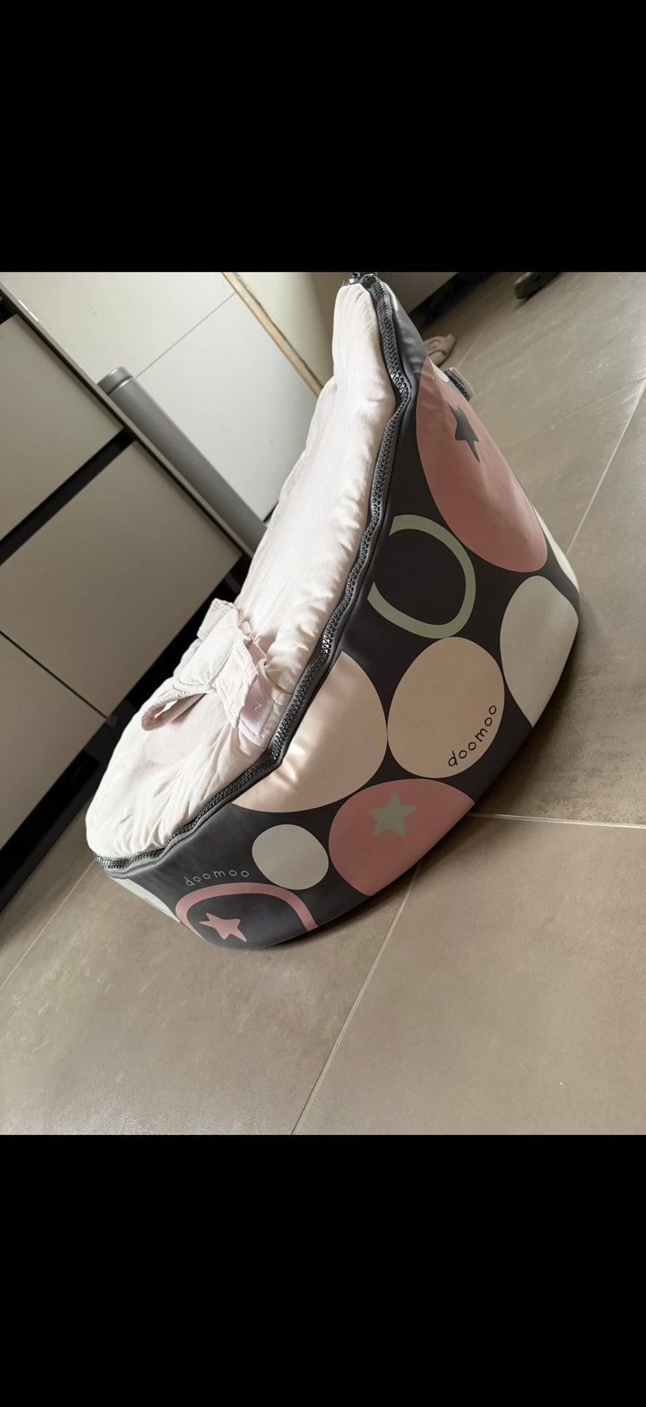 Doomoo Buddy seat’n grow Zitzak baby, Ophalen, Gebruikt