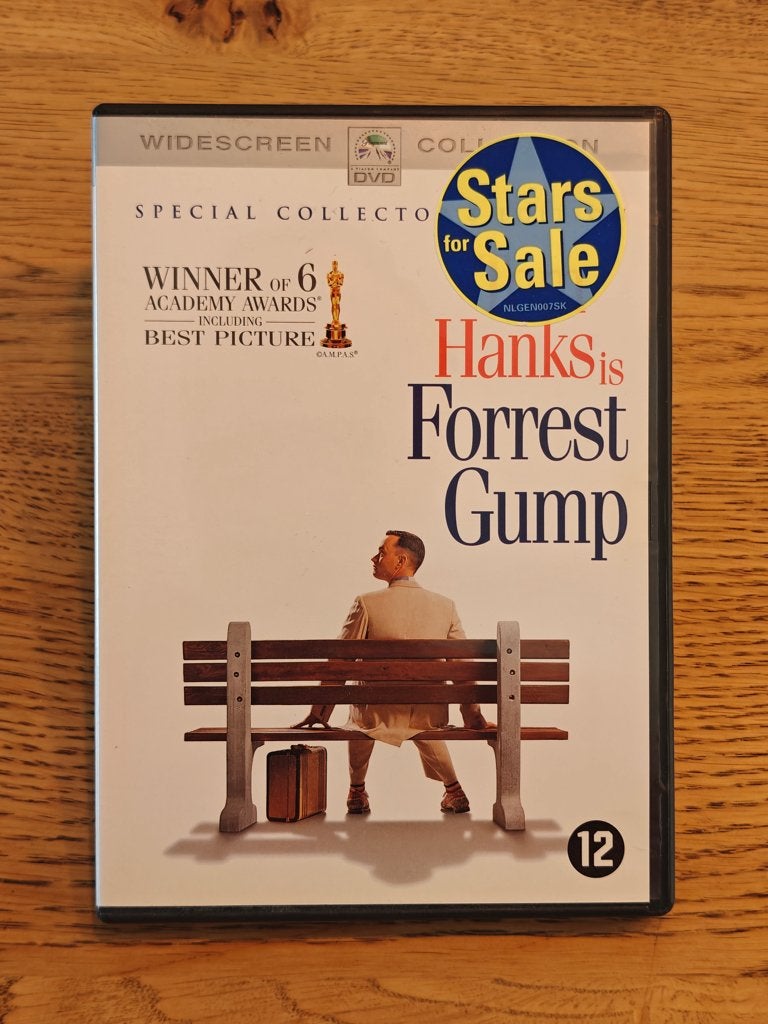 Forrest Gump DVD, Vanaf 12 jaar, Ophalen of Verzenden, Zo goed als nieuw, Overige genres