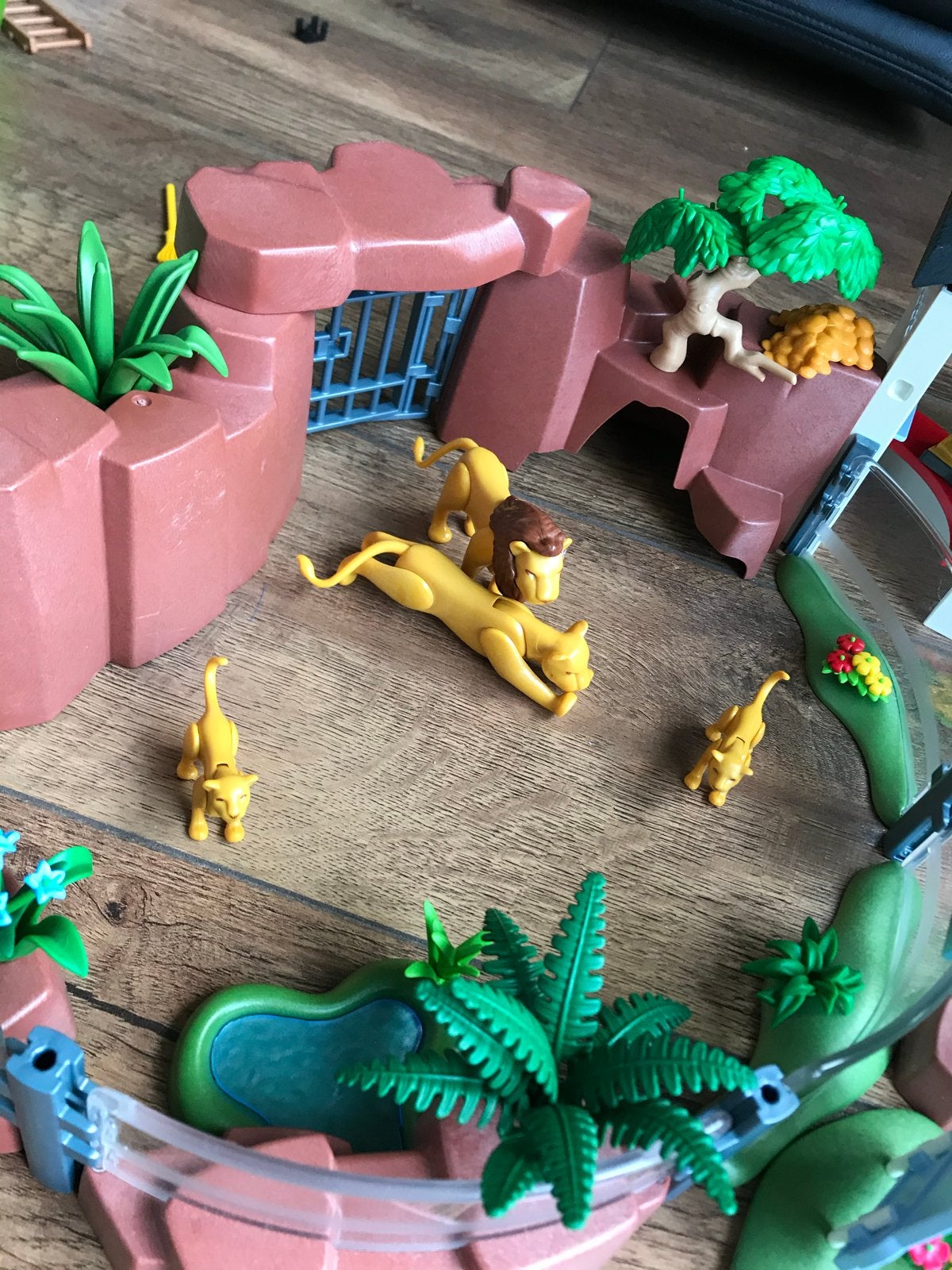 4850 Playmobil Zoo met Dieren en Figuren, Kinderen en Baby's, Speelgoed | Playmobil, Ophalen of Verzenden, Gebruikt