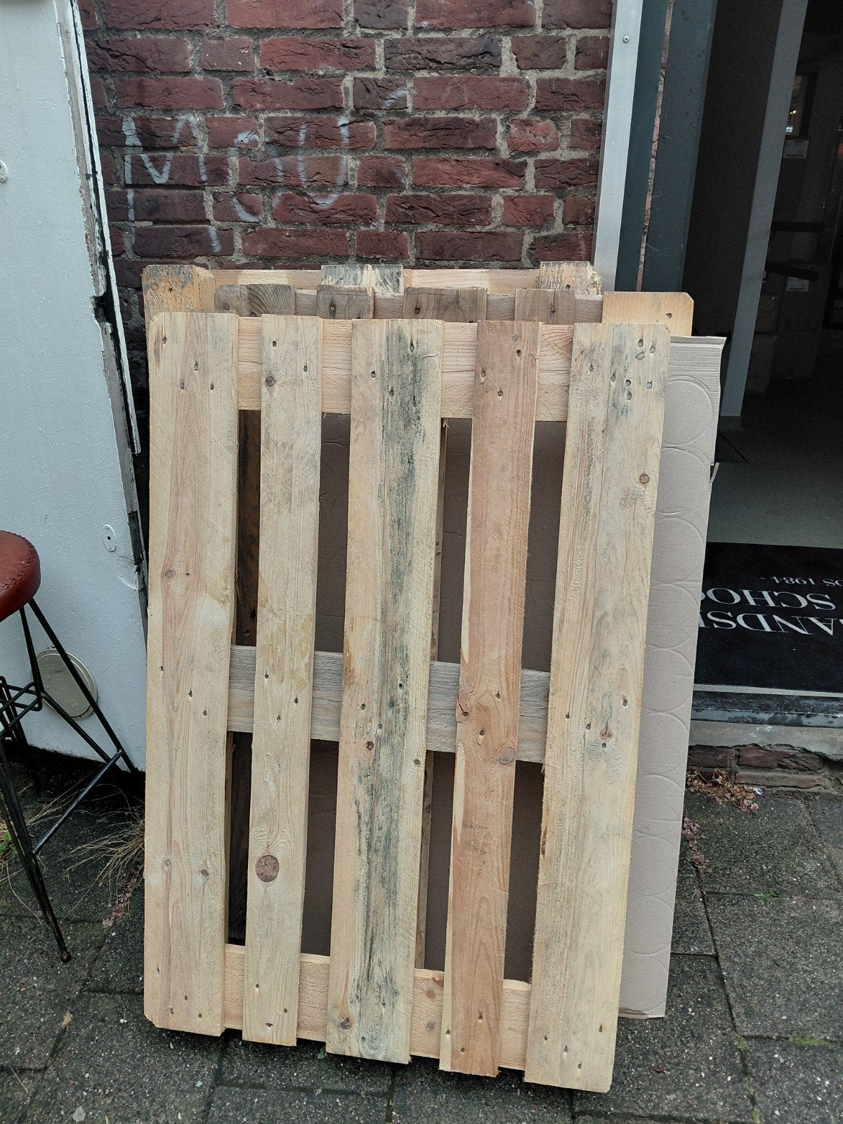 GRATIS 7 Euro pallets (EPAL), Ophalen, Gebruikt