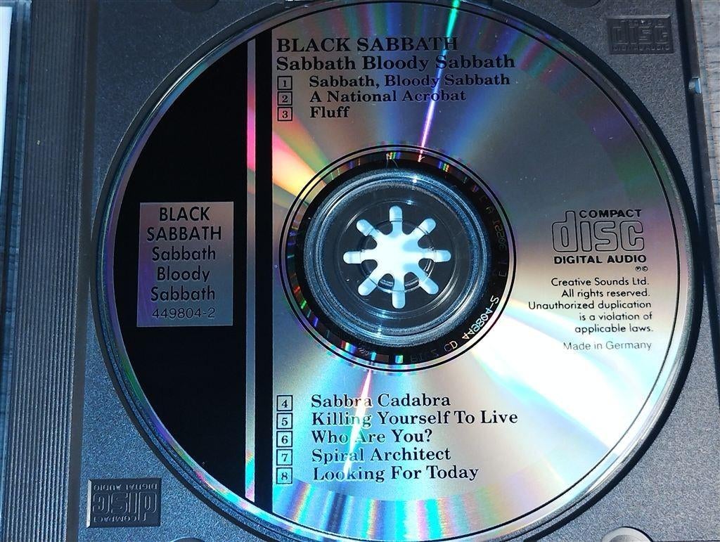 Black Sabbath ‎- Sabbath Bloody Sabbath, Ophalen of Verzenden, Zo goed als nieuw