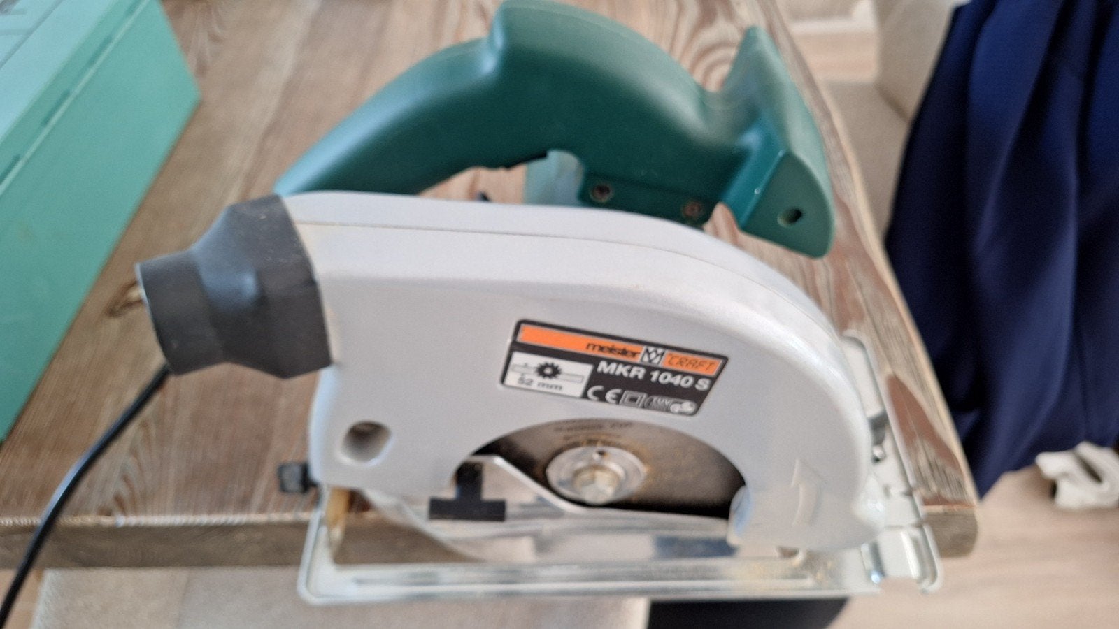 Meister Craft MKR 1040 S Cirkelzaag - 52 mm zaagdiepte, Cirkelzaag, 600 tot 1200 watt, Ophalen of Verzenden, 30 tot 70 mm
