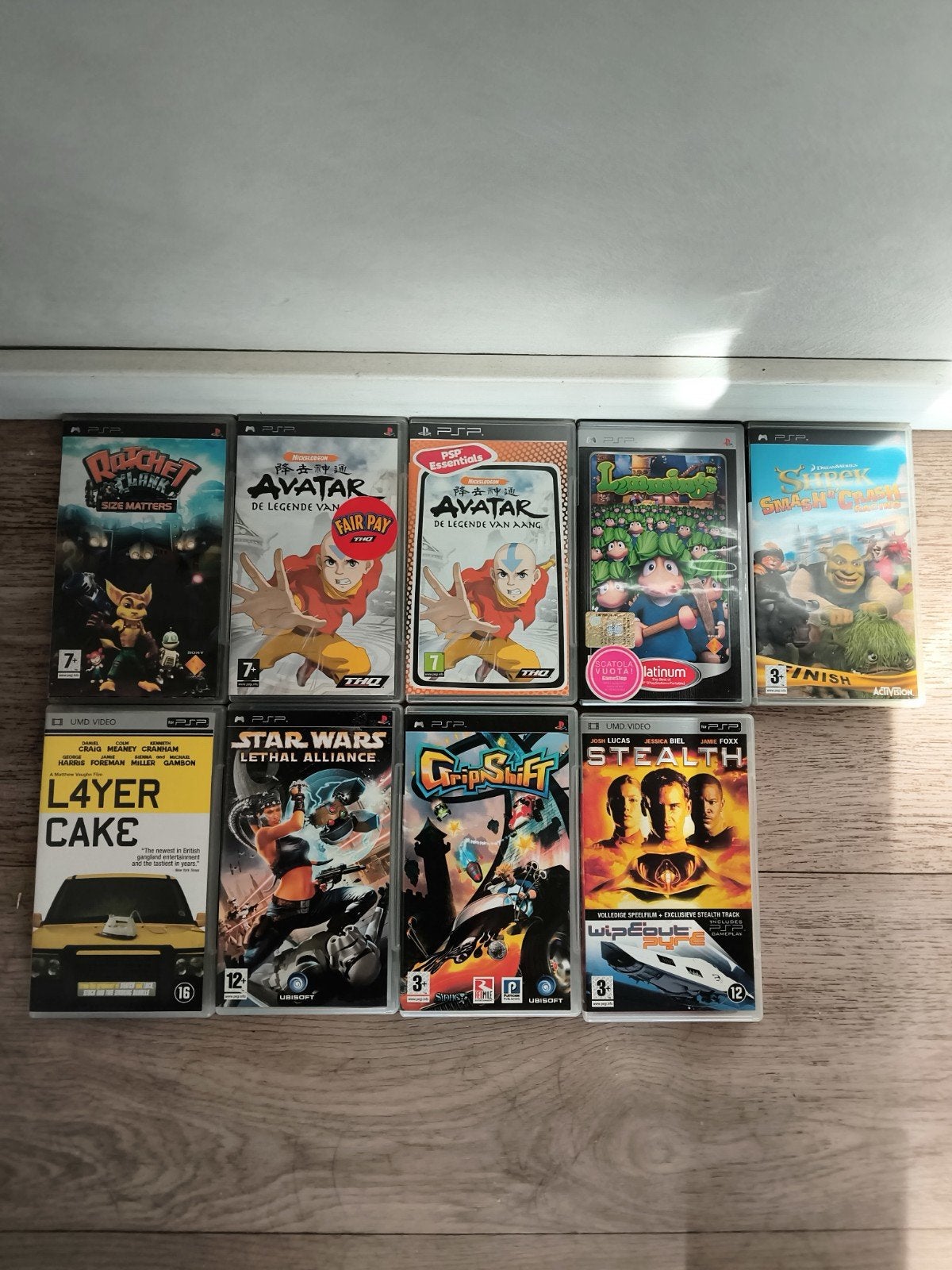 Diverse PSP Games/Films