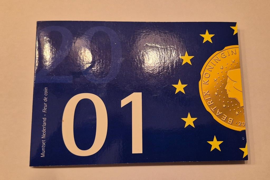 2001 Nederlandse Gulden Munten Set - Fleur de Coin, Ophalen of Verzenden, Koningin Beatrix, Overige waardes, Setje