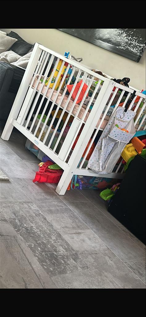 Witte babybox, Kinderen en Baby's, Ophalen of Verzenden, Gebruikt, Rechthoekig