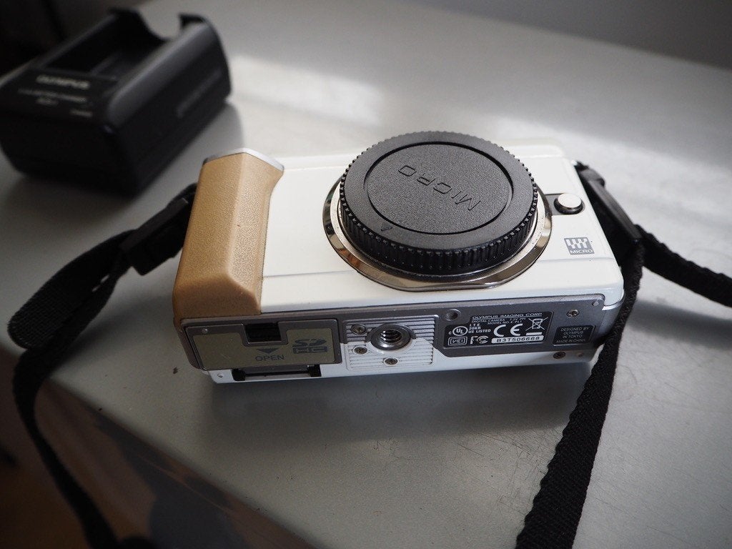 Olympus epl-1, Gebruikt, Accu, 12 megapixels, Ophalen of Verzenden
