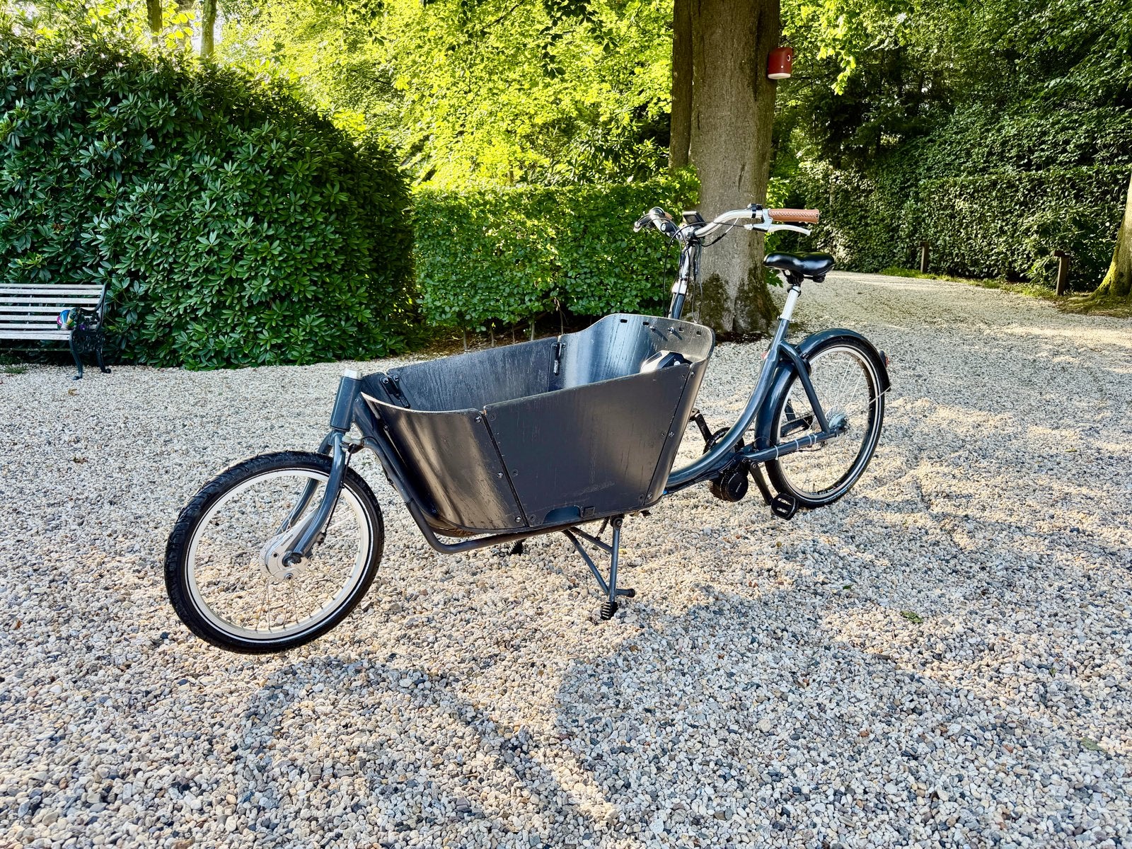 Elektrische Bakfiets met Bafang Motor, Fietsen en Brommers, Fietsen | Bakfietsen, Gebruikt, Elektrisch, 1 kind, Schijfrem