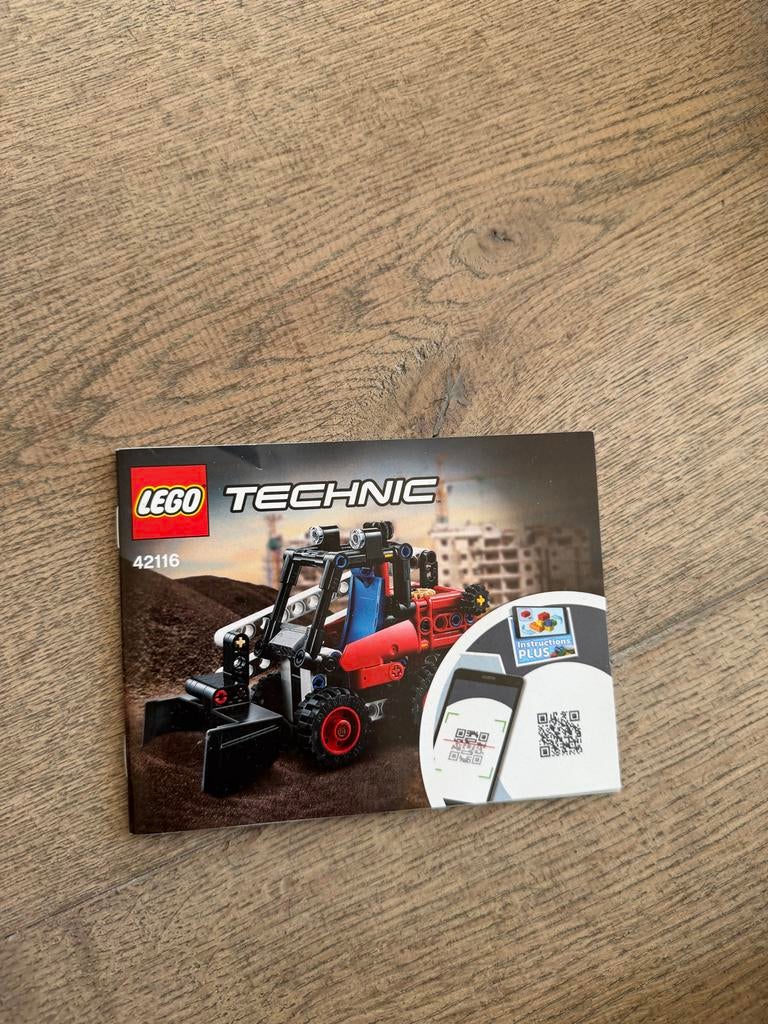 Lego Technic Graafmachine 42116, Lego, Ophalen of Verzenden, Zo goed als nieuw, Complete set