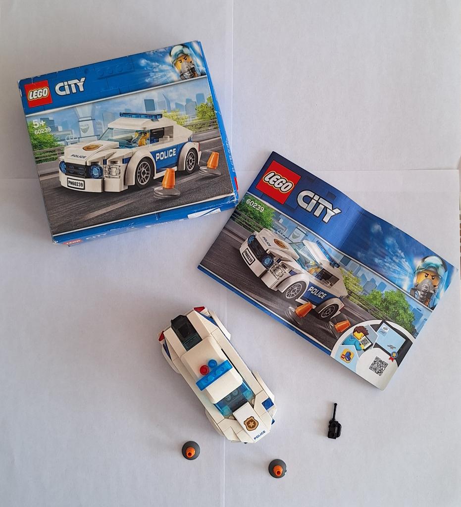 Lego City Politiepatrouille auto 60239, Lego, Ophalen of Verzenden, Inclusief doos, City