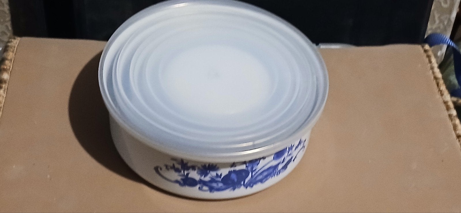 5x Bewaartrommel ijzer met plastic deksel, Voorraadpot, Ophalen, Gebruikt, Metaal