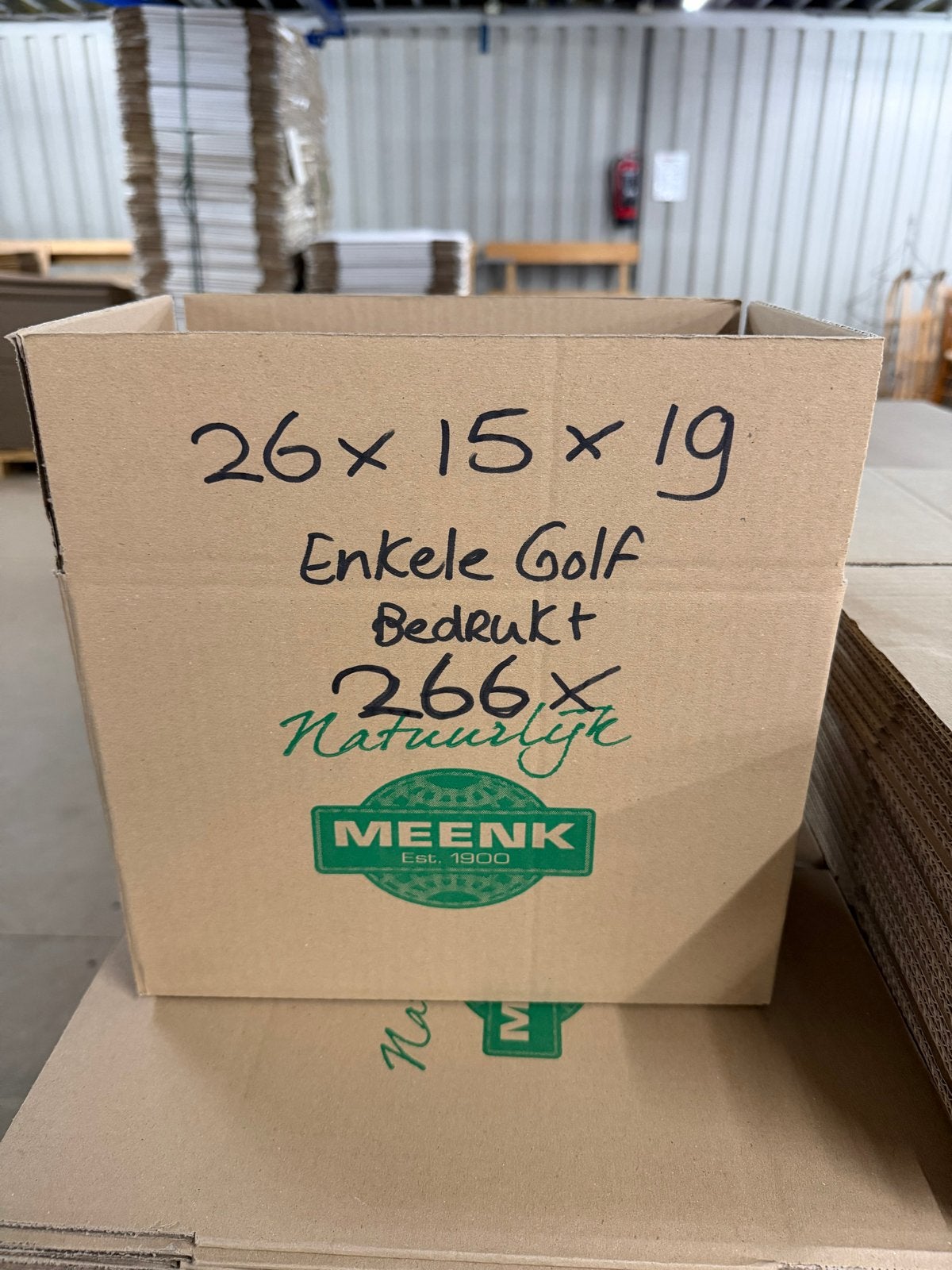 Nieuwe dozen in 2 verschillende maten, Doe-het-zelf en Verbouw, Ophalen, Doos, Opvouwbaar, Minder dan 50 cm