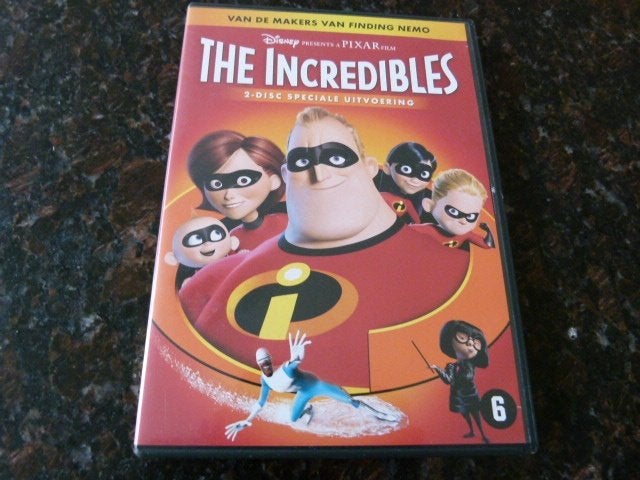 The Incredibles - Disney PIXAR dvd (2-disc versie), Amerikaans, Overige typen, Ophalen of Verzenden, Zo goed als nieuw