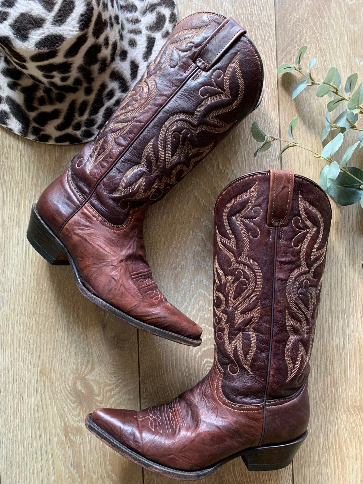 Buffalo cowboylaarzen 39 western boots bohemian laarzen, Hoge laarzen, -, Ophalen of Verzenden, Zo goed als nieuw