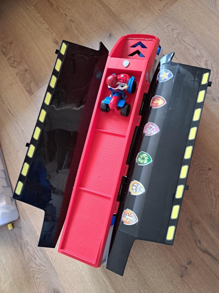 Paw Patrol bus met geluid en Ryder, Ophalen of Verzenden, Gebruikt, Jongen of Meisje